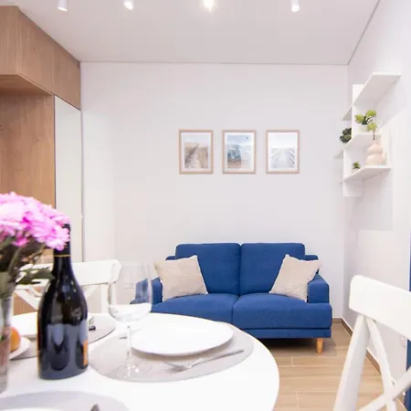 Sweet 2 Bedroom In Greek Colors Apartment Athens